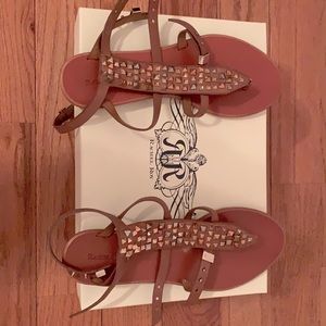 DONATED  Rachel Roy Casey Leather Gladiator Sandal NIB